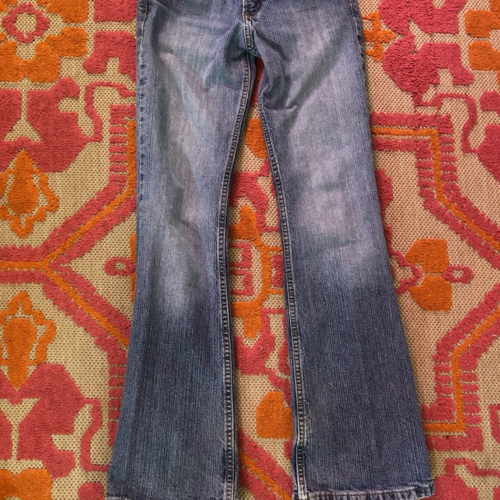 Mossimo Womens Low Rise Flare Jeans